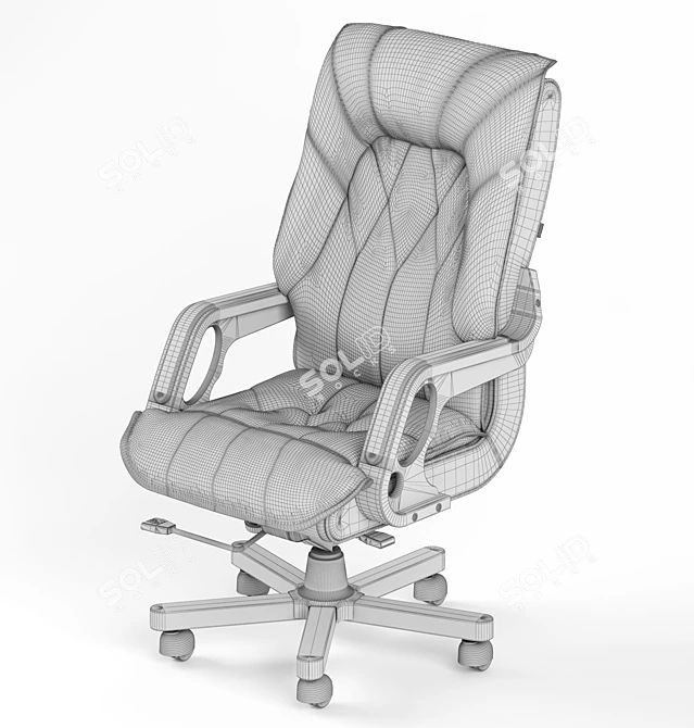 007 Executive Seating: Best for Leaders 3D model image 2