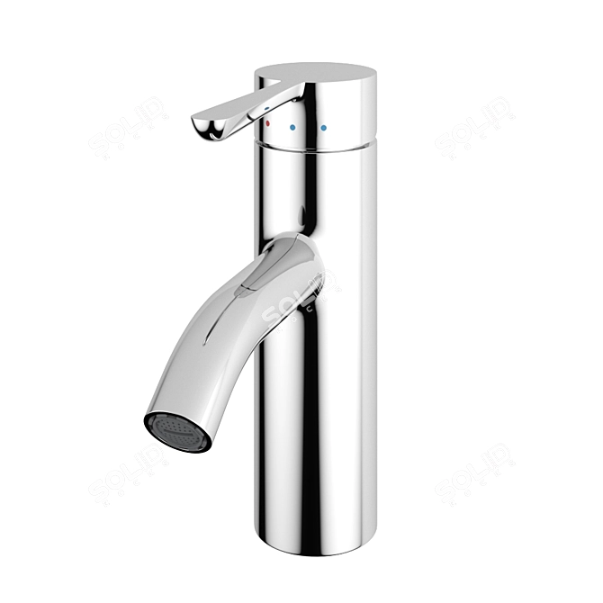 Sleek IKEA DALSKÄR Faucet 3D model image 1