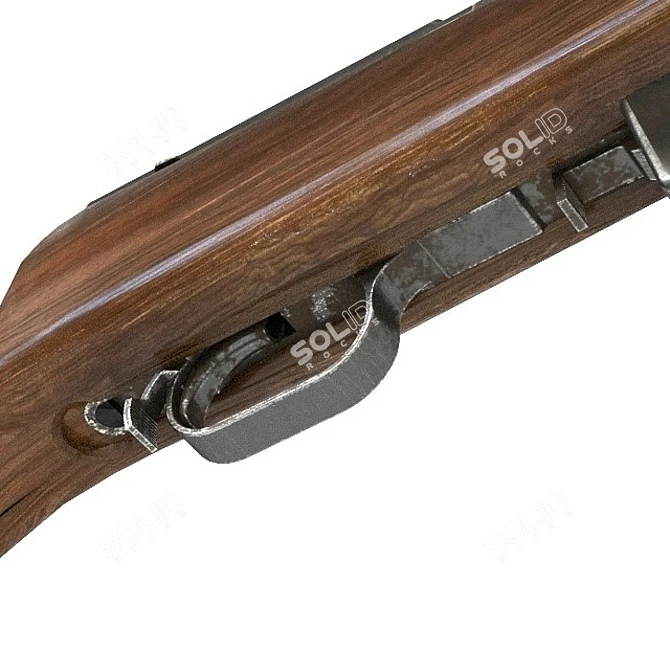 Precision Semi-Automatic Carbine 3D model image 3