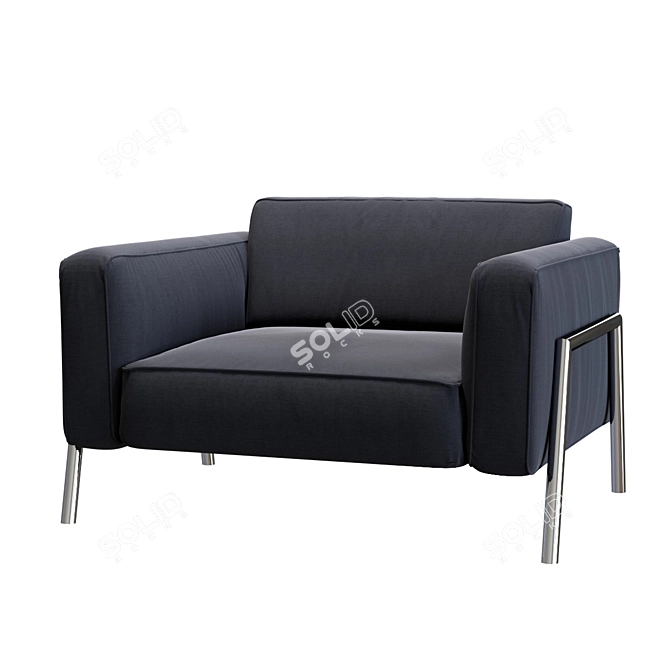Elegant BoConcept Carlton Sofa 3D model image 1