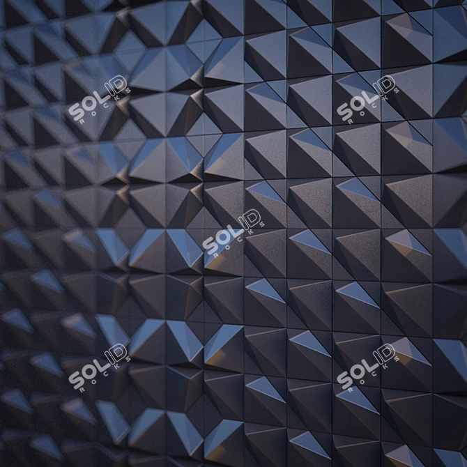 Eliza Mikus Panel Tiles 3D model image 2