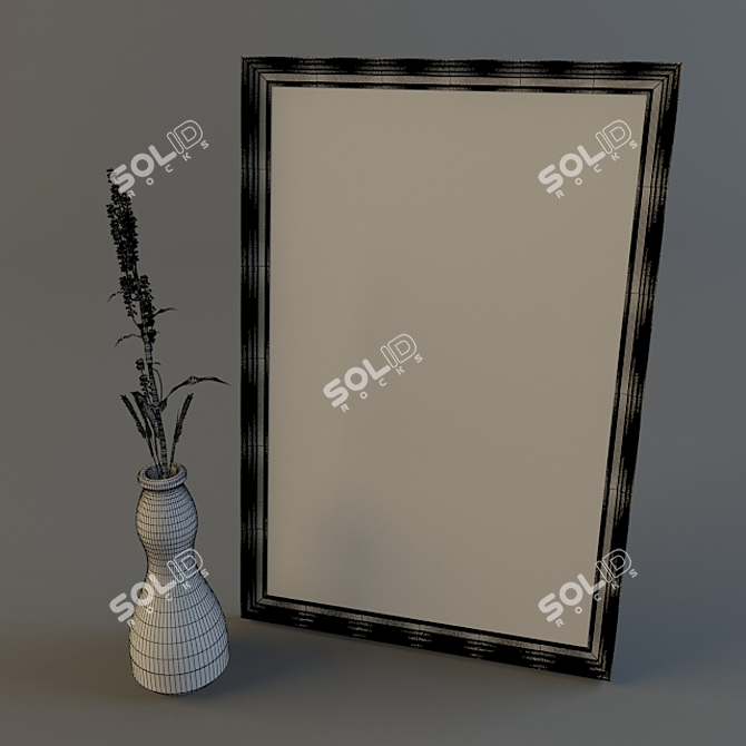 Elegant Home Décor Set 3D model image 3