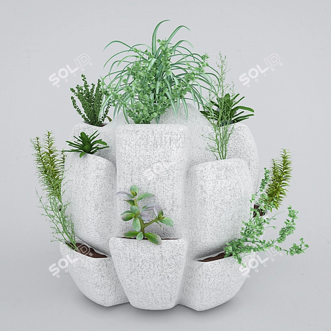 3D Plant Pack 3D model image 2