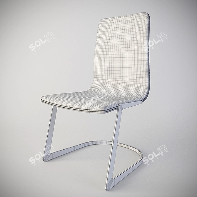 Elegant Formerin Anita Chair 3D model image 3