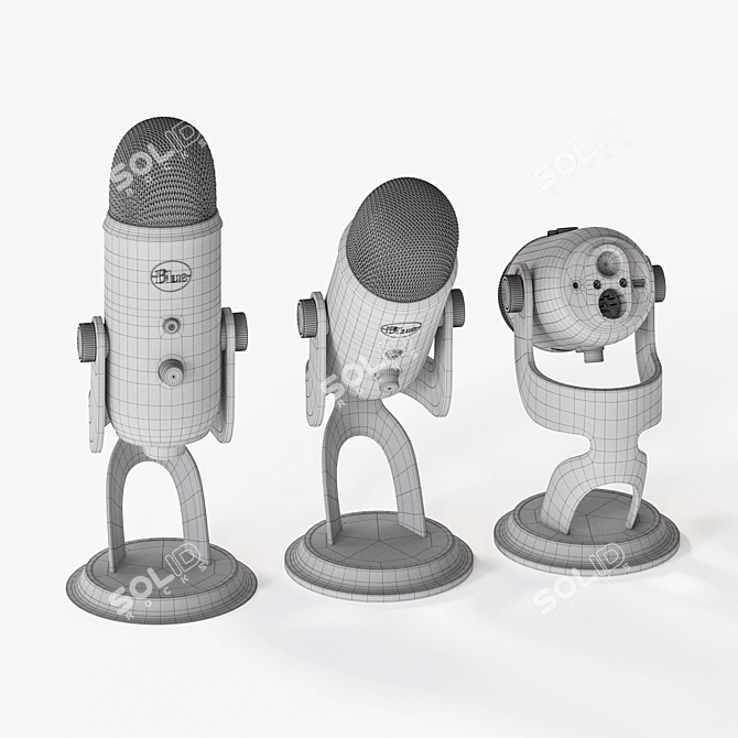 Pro Blue Yeti Pro Mic 3D model image 3