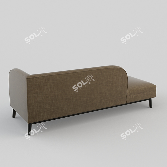 Modern Style Sofa 3D model image 2