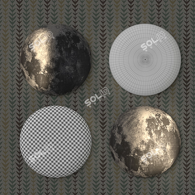 Moon in my Room: Illuminating Dreams 3D model image 3