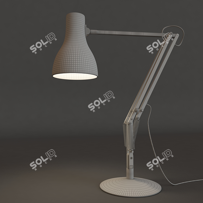 Paul Smith Anglepoise Lamp - Fashionable and Functional 3D model image 3