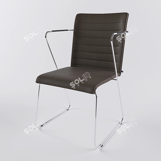 Modern Ergonomic Chair by Nowy Styl 3D model image 1