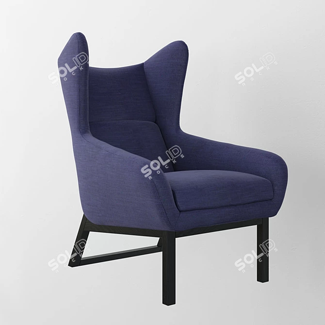 Elegant Minotti Design by Dordoni 3D model image 1