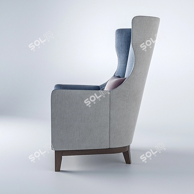 Luxury Viscount Costa Bella Chair 3D model image 3