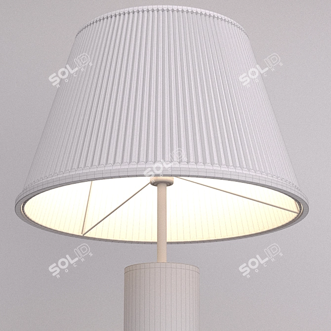 Elegant Eichholtz Phillips Floor Lamp 3D model image 3