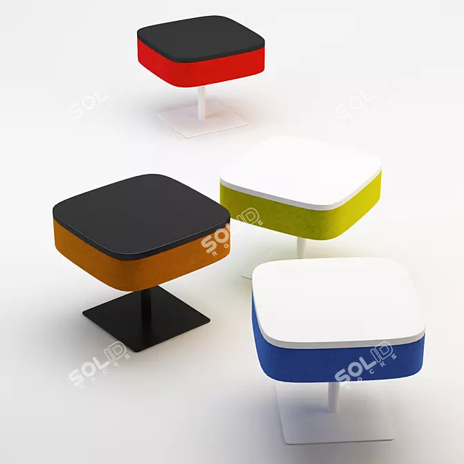 Tabisso Unita Low-Table: Sleek Design Solution 3D model image 2