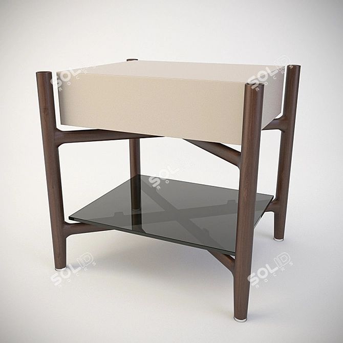 Regent Dresser Drawers by Porada 3D model image 2