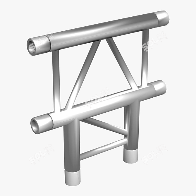 Modular Beam Truss Cross & T Junction 3D model image 1