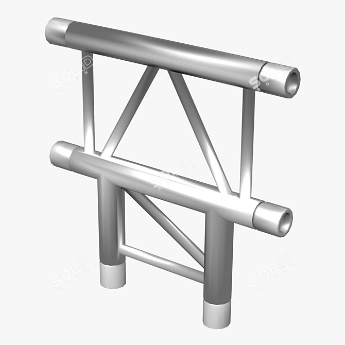 Modular Beam Truss Cross & T Junction 3D model image 2