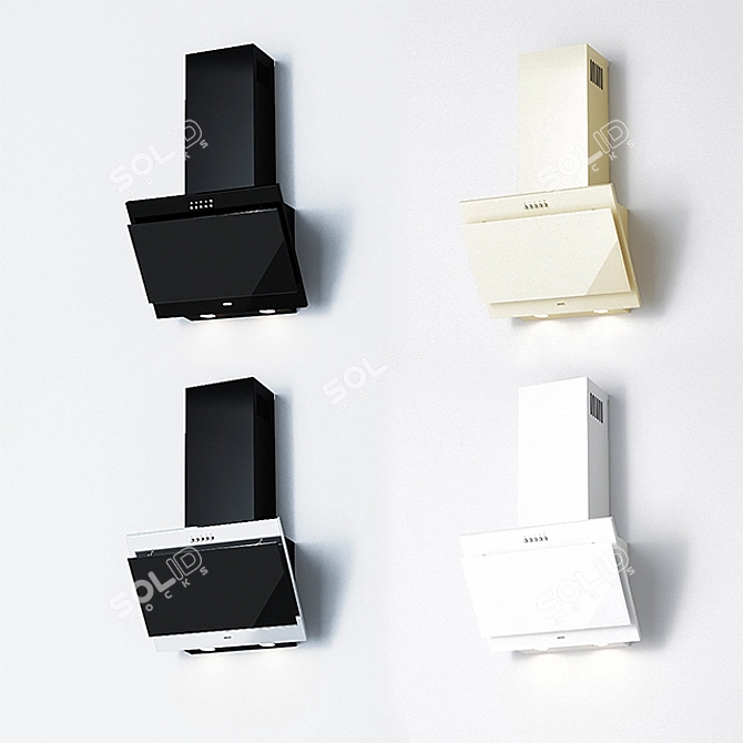 ELEYUS LANA Kitchen Hood 3D model image 1