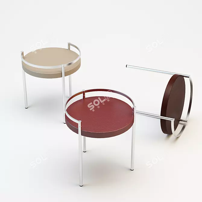 Marte Coffee Table: Italian Craftsmanship 3D model image 2