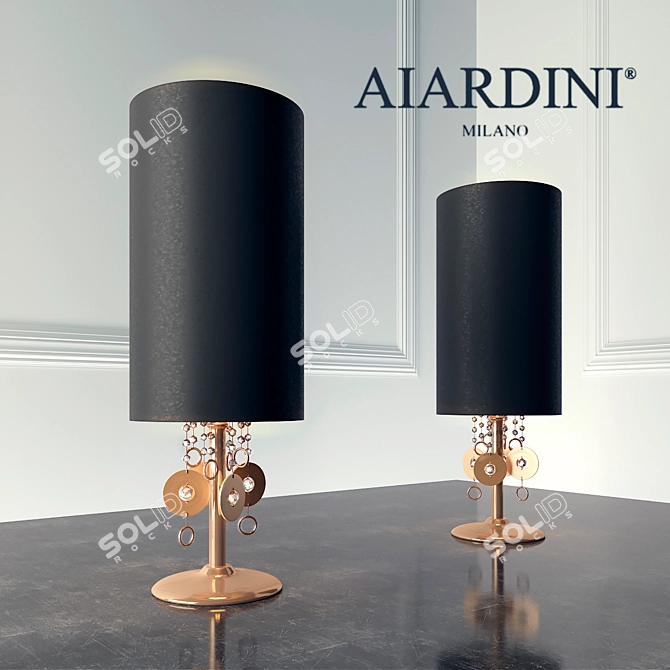 AIARDINI Milano Desk Lamp 3D model image 1