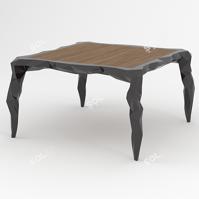 CC Portugal Polytable - Modern Elegance for Your Space 3D model image 1