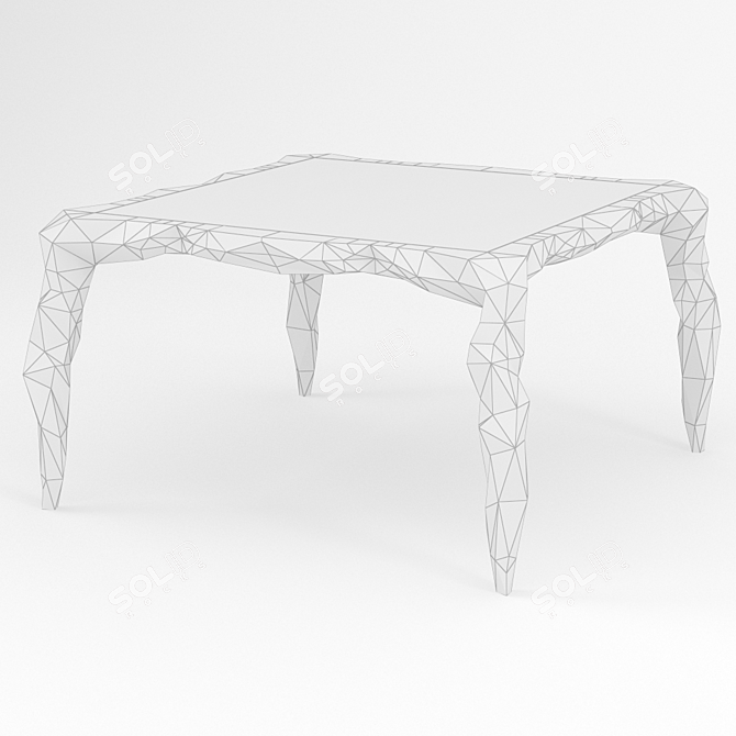 CC Portugal Polytable - Modern Elegance for Your Space 3D model image 2