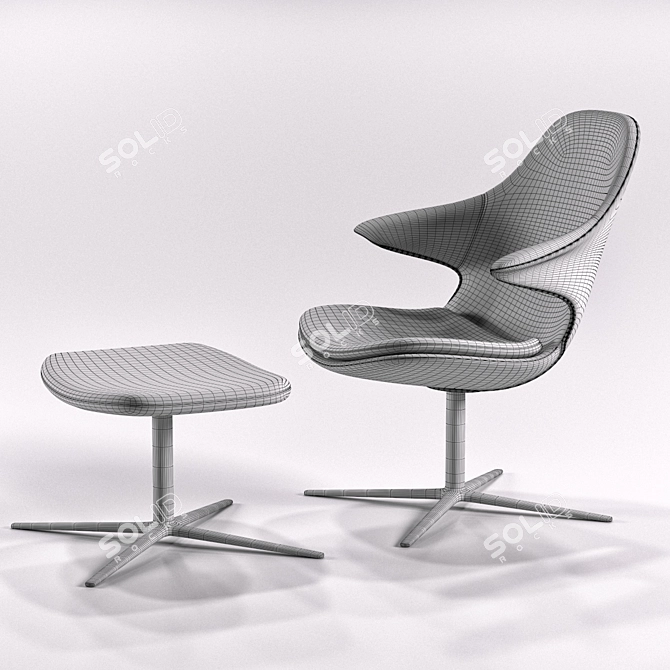 Infiniti Loop Lounge Set 3D model image 3