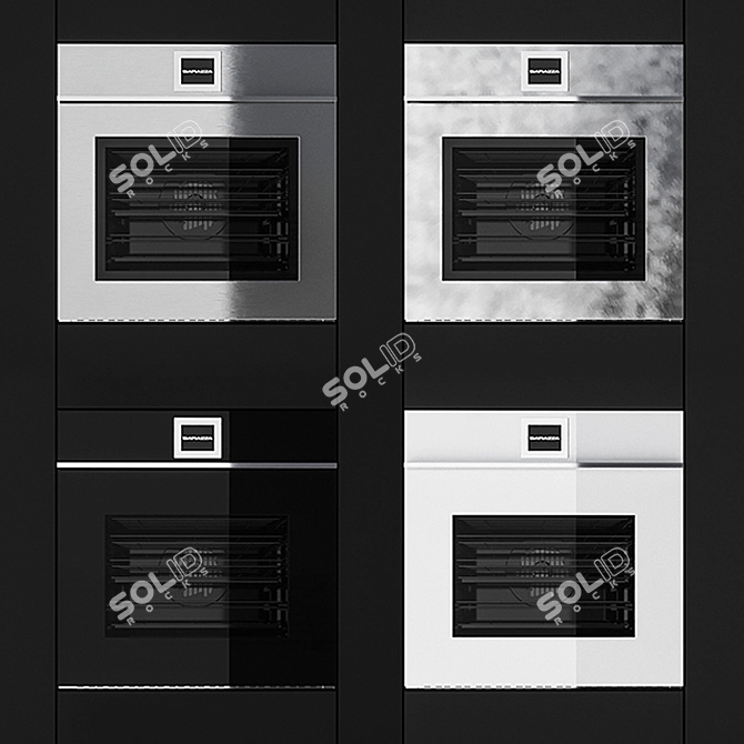 BARAZZA Velvet Multi-Function Oven 3D model image 1