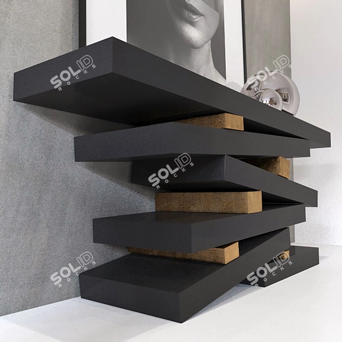 Empilee Console: Antonio Mora Collaboration 3D model image 2