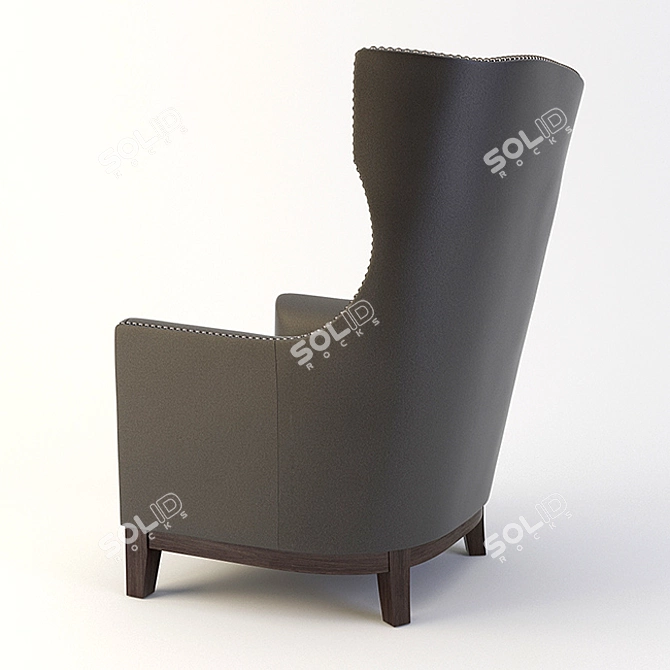 Elegant Viscount Costa Bella Chair 3D model image 2