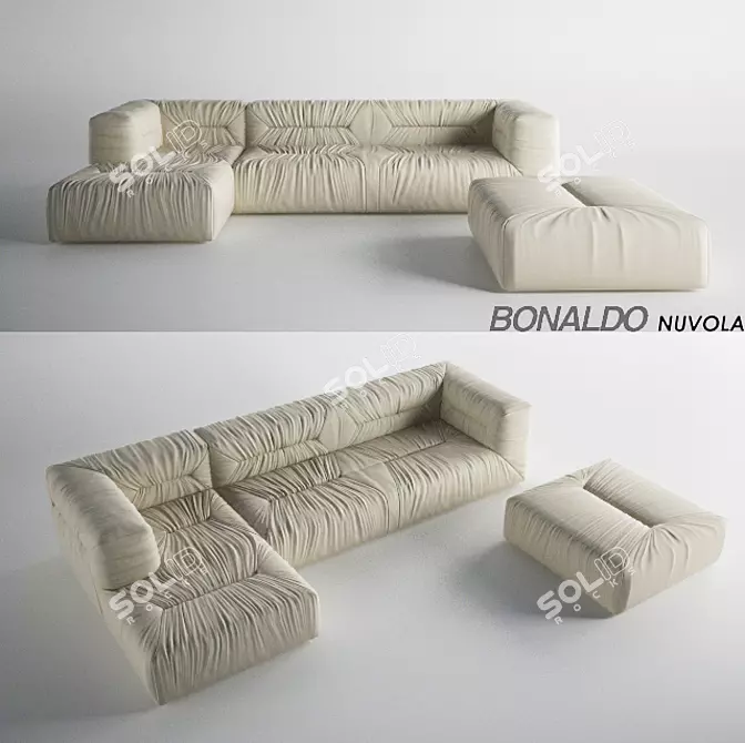 Cloud-Like Comfort: Bonaldo Nuvola 3D model image 1
