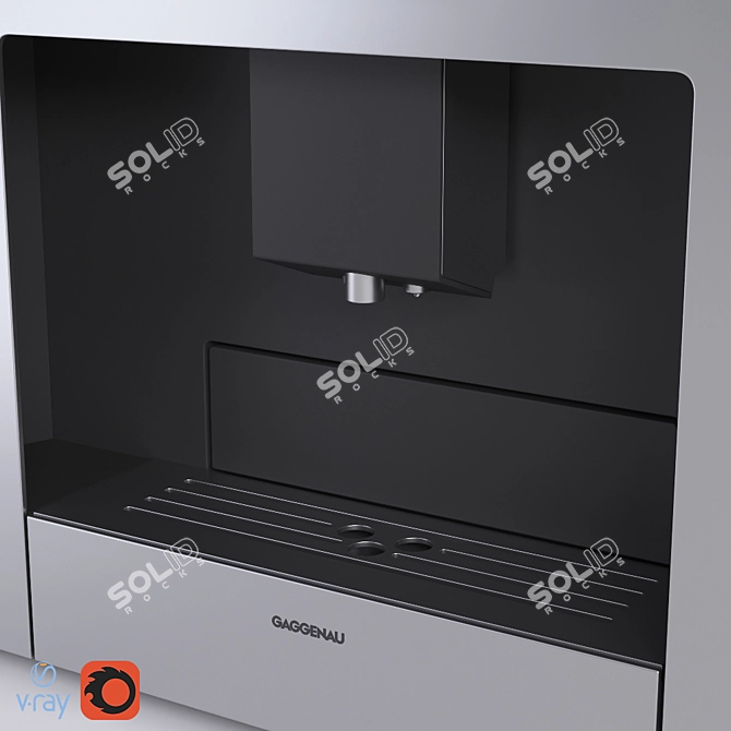 Gaggenau CMP250: Professional Perfection in Your Kitchen 3D model image 2