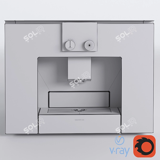 Gaggenau CMP250: Professional Perfection in Your Kitchen 3D model image 3