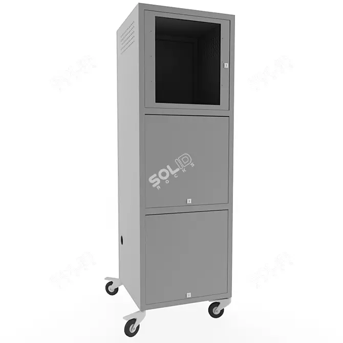 Diagnostic Cabinet for Accurate Diagnosis 3D model image 1