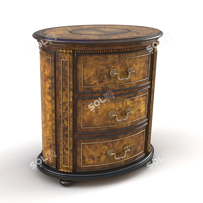 Modern Smooth Stand, 3D Model 3D model image 1