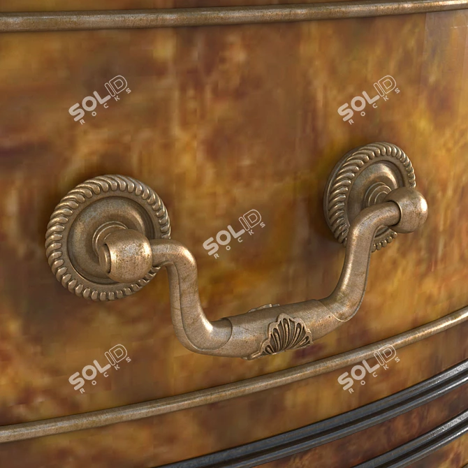 Modern Smooth Stand, 3D Model 3D model image 2