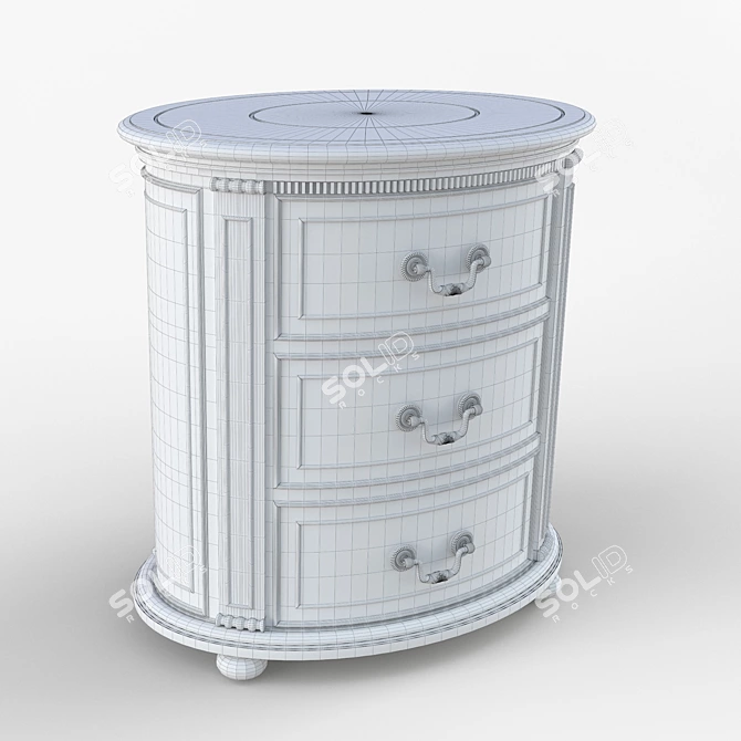 Modern Smooth Stand, 3D Model 3D model image 3