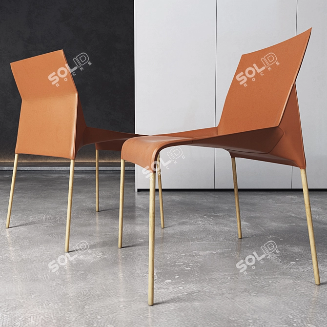 Modern Seating Solution: Shair Poliform Seattle 3D model image 2