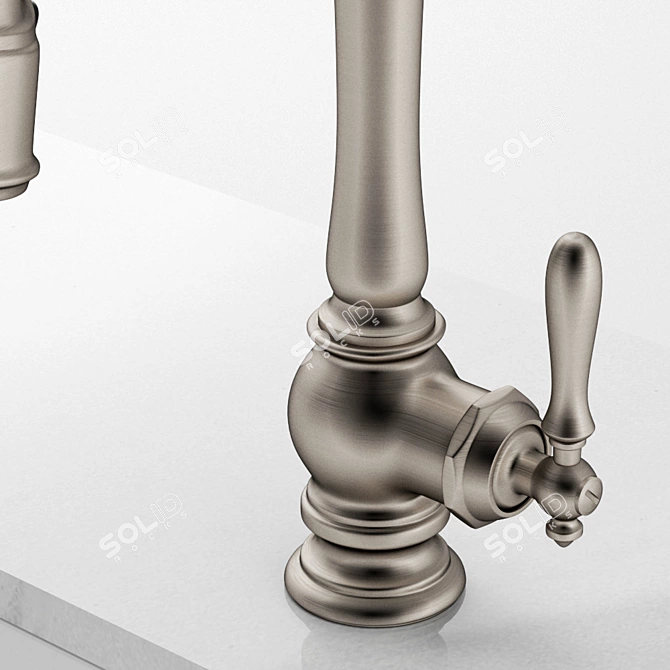 KOHLER Artifacts Bar Faucet - Brushed Elegance 3D model image 3