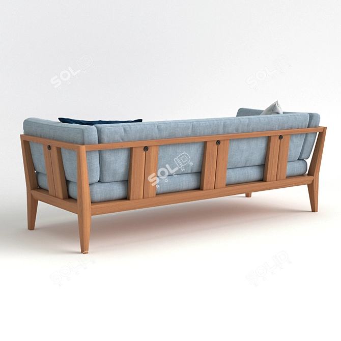  Modern Teka Sofa by RODA 3D model image 3
