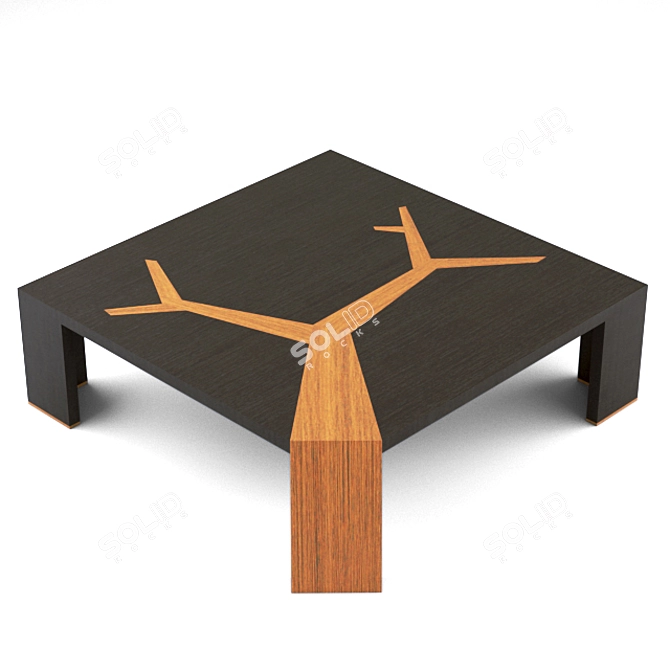 Angkor Coffee Table 3D model image 1