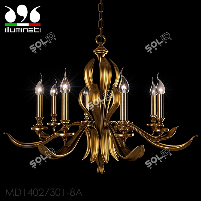 Illuminati Geneva Pendant Lights 3D model image 1