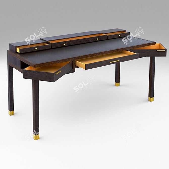 Century Olivier Dolle Bureau 3D model image 1