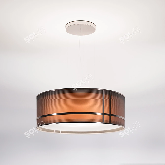Elegant Fendi Casa Pendant Lighting 3D model image 2