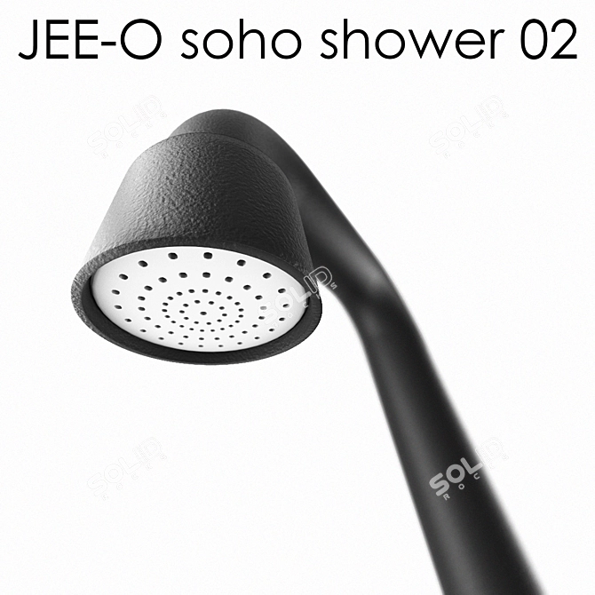 Soho 02: Progressive Freestanding Shower 3D model image 1