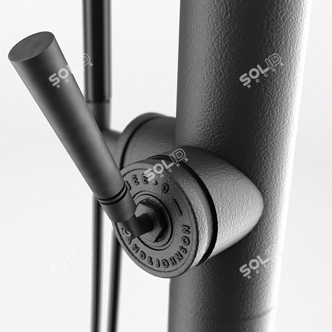 Soho 02: Progressive Freestanding Shower 3D model image 3