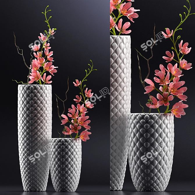 Blooming Beauty Set 3D model image 1