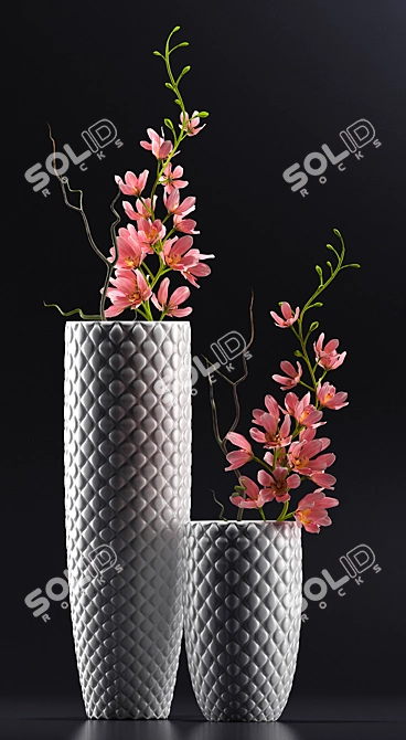 Blooming Beauty Set 3D model image 2