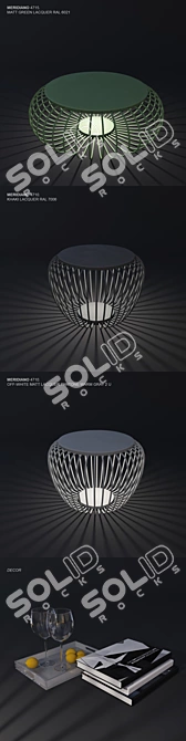 Versatile Street Light: VIBIA MERIDIANO 4710/4715 3D model image 3
