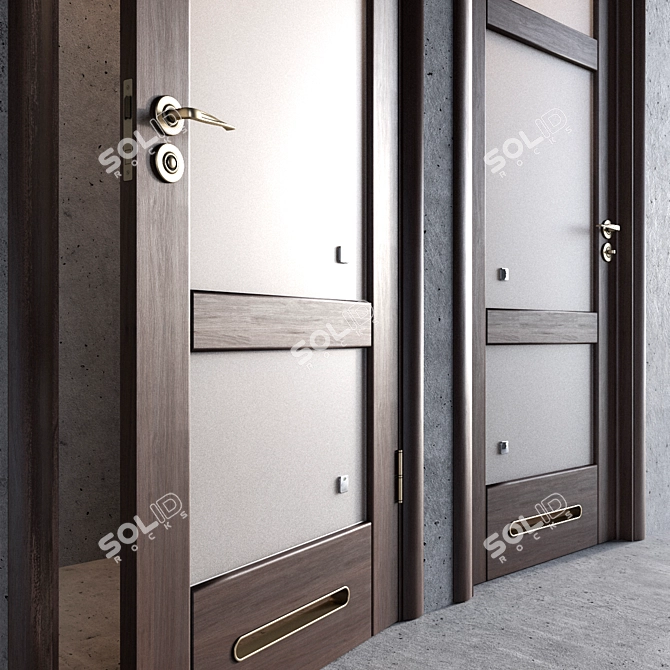 Millennium Interior Door - Grade 2.2 3D model image 2