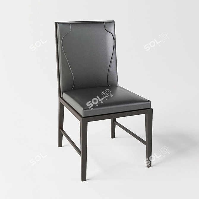  Sophisticated Infante Chair by Christian Liaigre 3D model image 1